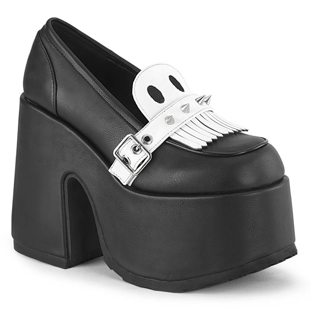 DemoniaCult - CAMEL-58 Chaussures basses - Noir
